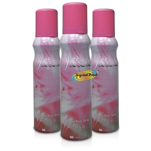 3x Le Jardin Original Perfumed Body Spray For Her 150ml