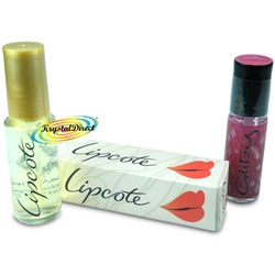 Lipcote Original Lipstick Sealer Boxed & Lipcote Glitzy SCARLET Glitter