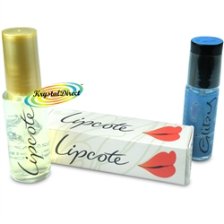 Lipcote Original Lipstick Sealer Boxed & Lipcote Glitzy BLUE Glitter