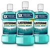 3x Listerine Cool Mint Antiseptic Anti Bacterial Oral Care Mouthwash 250ml
