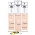 3x Loreal True Match Super Blendable Foundation 30ml ROSE VANILLA