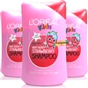 3x L'Oreal Kids VERY BERRY STAWBERRY Shampoo 250ml