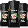 3x Lynx Africa Refreshing Shower Men Body Bath Wash Gel 225ml