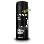 Lynx Black Body Spray Deodorant 48H Frozen Pear & Cedarwood Scent 150ml