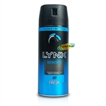 Lynx Refreshed Body Spray Deodorant 48H Fresh Scent 150ml