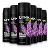 6x Lynx Excite Deodorant Body Spray 48H High Definition Fragrance 150ml