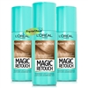 3x Loreal Magic Retouch Dark Blonde Instant Root Concealer Spray 75ml Temporary Grey Coverage