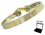 Magrelief BANGLE B35 Heavy Gold Lines S/M