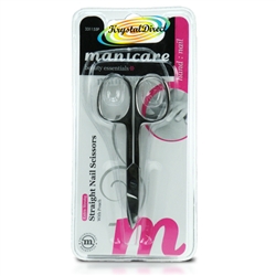 Manicare Extra Strong Straight Nail Scissors With Pouch Non Rusting Stainless