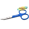Manicare Nail Scissors With Pouch BLUE Stainless Steel Non Rusting