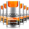 6x Loreal L'oreal Men Expert Hydra Energetic Anti Fatigue Moisturiser 50ml