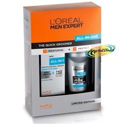 Loreal Men Expert All In One The Quick Groomer Xmas Gift Set Moisturise Protect