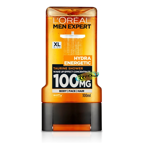 L'Oreal Men Expert Hydra Energetic Taurine Shower Gel 300ml