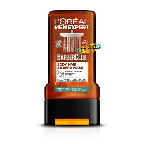 Loreal Men Expert Barber Club Body Hair & Beard Wash 300ml