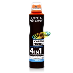 L'oreal Men Expert Carbon Protect 48H Anti-Perspirant Deodorant Spray 250ml