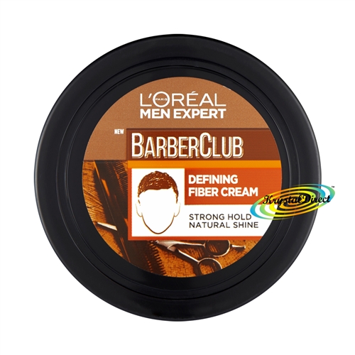 Loreal Men Expert Barber Club Defining Fiber Hair Cream Strong Hold 75ml