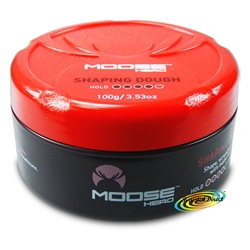 MooseHead Shaping Dough 100g Medium To Thick Hair Style Super Strong Hold