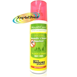 MoustiCare Mosquito & Insect Repellent Skin Spray Max Strength 75ml Deet Free