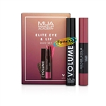 MUA Elite Eye Mascara & Satin Lip Duo Gift Set