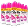 6x Mum Roll On Fresh Pink Rose 48H Anti Perspirant Deodorant 75ml Alcohol Free