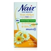 Nair Facial Wax Strips 12s