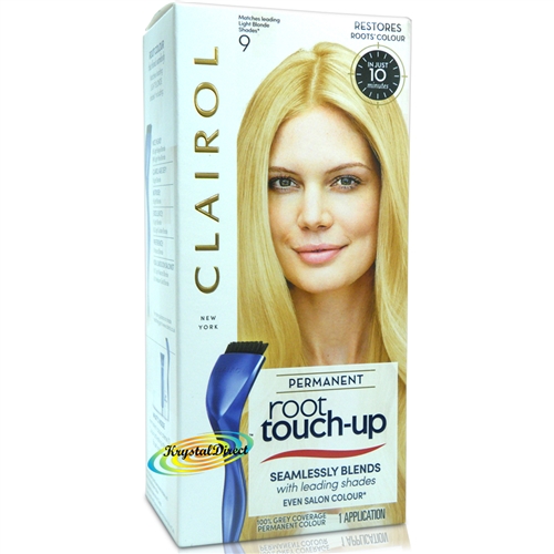 Clairol Root Touch Up Permanent Hair Colour Dye #9 LIGHT BLONDE