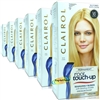 6x Clairol Root Touch Up Permanent Hair Colour Dye #9 LIGHT BLONDE