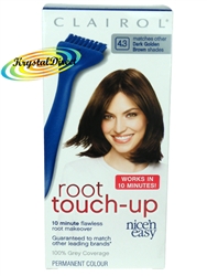 Nicen Easy Root TU Colour Dark Golden Brown 43