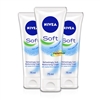 3x Nivea Refreshing Soft Moisturising Daily Cream 75ml Jojoba Oil & Vitamin E