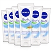 6x Nivea Refreshing Soft Moisturising Daily Cream 75ml Jojoba Oil & Vitamin E