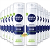 12x Nivea Men Sensitive Skin Shaving Foam 200ml Chamomile & Witch Hazel Extract