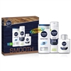 Nivea Smooth Sensitive Shower & Shave Kit 3 Pieces Gift Set for Men