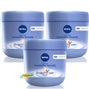 3x Nivea Body Cream IRRESISTIBLY SMOOTH Deep Moisture Serum Dry Skin 400ml