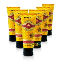 6x Nulon Pomegranate Natural Honey Extract Moisturising Hand & Nail Cream 75ml