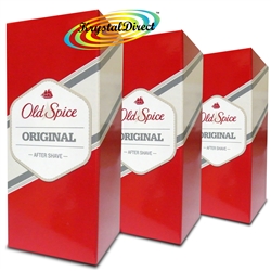 3x Old Spice ORIGINAL After Shave Lotion 150ml