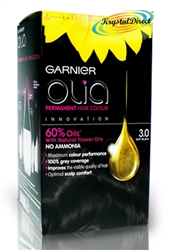 Garnier Olia 3.0 Soft Black Permanent Hair Colour No Ammonia Dye