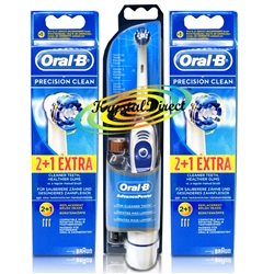 Oral B Power Advance Toothbrush AP400 DB4010 + 6 Heads Precision Clean EB20 2+1