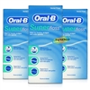 3x Oral B Waxed Dental Super Floss Braces Bridges Wide Spaces