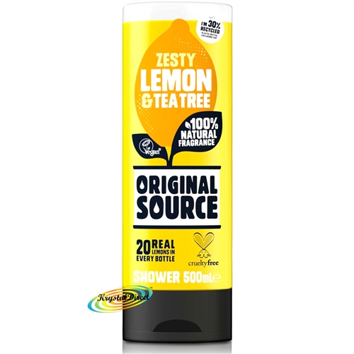 Original Source Zesty Lemon & Tea Tree Shower Gel 500ml