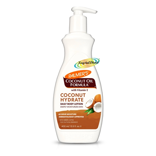 Palmers Coconut Oil Hydrate Daily Body Lotion Vitamin E 400ml