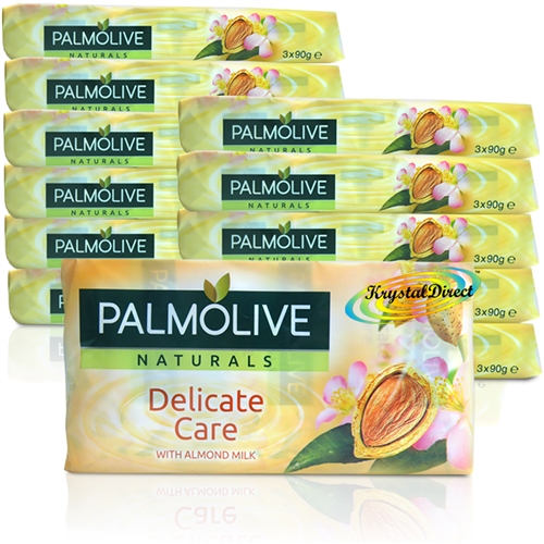 36 Bars of Palmolive Naturals Delicate Care With Almond Milk Soap 90g