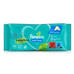 Pampers Fresh Clean Alcohol Free Baby Wet Wipes (52 Wipes)