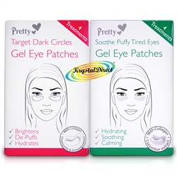 Pretty Gel Eye Mask Pad Patches Soothe Puffy Tired Eyes & Target Dark Circles