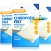 3x Profoot Chiropody Felt Instant Pressure Pain Relief Soft Self Adhesive Padding