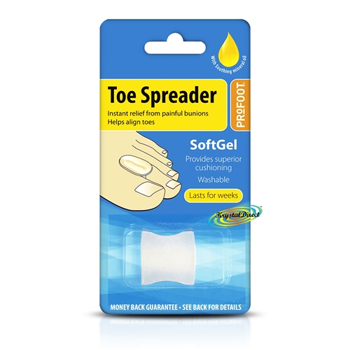 Profoot Soft Gel Toe Spreader Align Toes And Bunion Pain Soften Prevent Corns