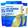 3x Profoot Soft Gel Bunion Sleeve Cushions Pad Prevent Rubbing From Shoes