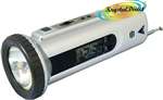 PSV JS2453BS Clock Torch & FM Scan Radio