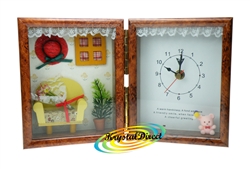 PSV AR70KV 90 1 Folding Mini House Clock Living Room Theme