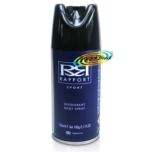 Rapport Blue Long Lasting Masculine Deodorant Body Spray For Men 150ml