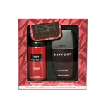 Rapport Original Red EDT Eau De Toilette & Body Spray Xmas Gift Set For Him